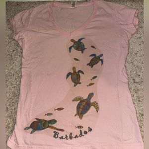 Light Pink Graphic Tee